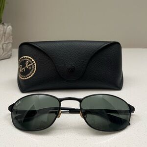 Ray-Ban Highstreet RB3023 W2963 Unisex Black Sunglasses - Made in Italy